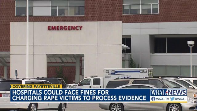 North Carolina hospitals could face fines for charging rape victims to process evidence