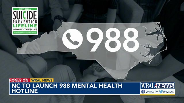 'Game-changer:' NC to launch 988 mental health line