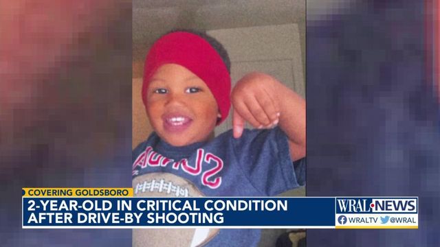 Young boy shot in Goldsboro drive-by, family says