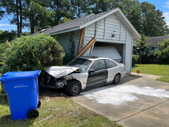 Teenager takes car, crashes into Fayetteville homes
