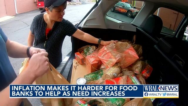 Inflation makes it harder for food banks to help as need increases