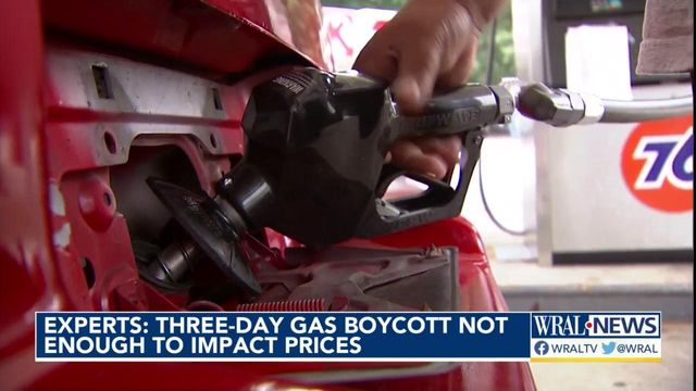 Experts: Three-day gas boycott not enough to impact prices