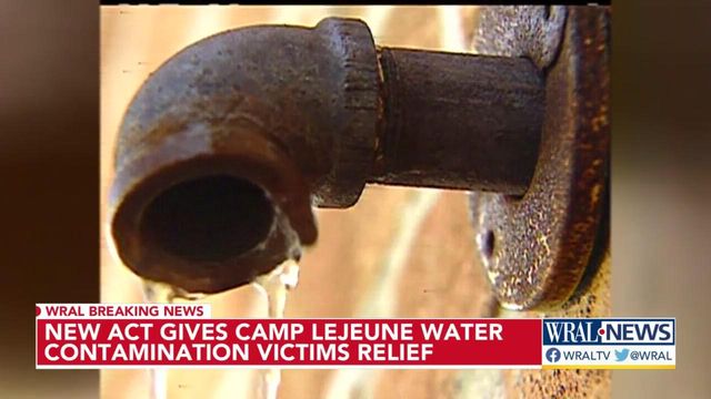 Legislation heads to president's desk that would provide relief for Camp Lejeune water contamination victims