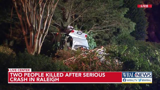 Two killed in serious crash in north Raleigh 