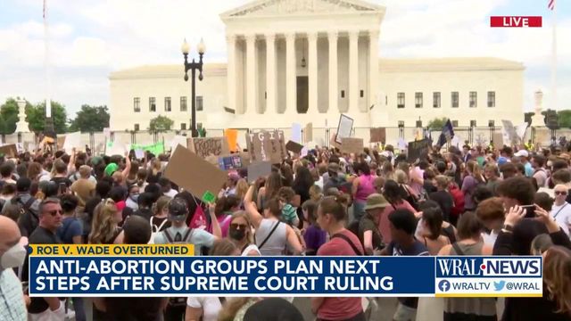 Anti-abortion groups plan steps after Supreme Court ruling