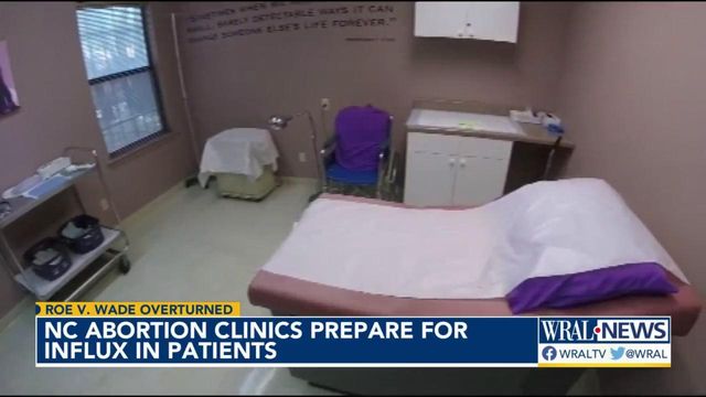 North Carolina abortion clinics prepare for influx of patients