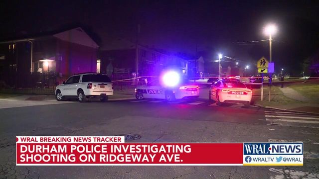 Durham police investigate shooting on Ridgeway Avenue