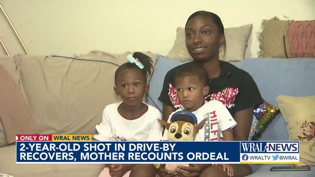 2-year-old boy shot in drive-by recovers, mother recounts ordeal