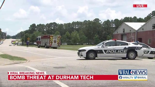 Durham Technical Community College evacuated as police investigate bomb threat