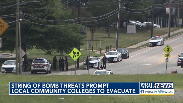 String of bomb threats prompt local community colleges to evacuate