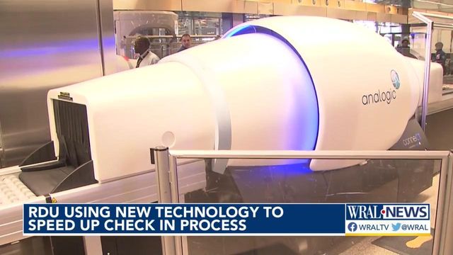 RDU unveils new technology for speeding up wait times at airport