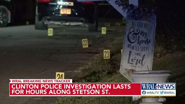 Clinton police investigation lasts for hours along Stetson Street 