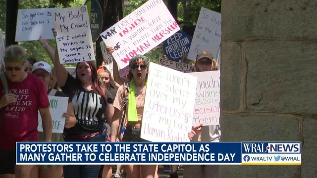 Patriotism on display at NC Capitol on Independence Day