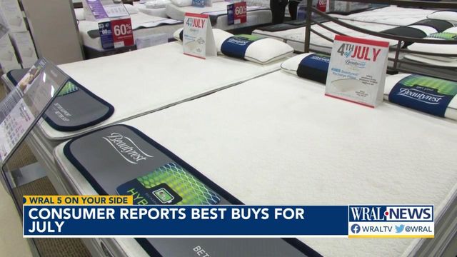Consumer Reports best buys for July include appliances