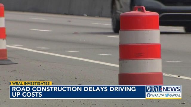 Road construction delays in Wake County drive up costs