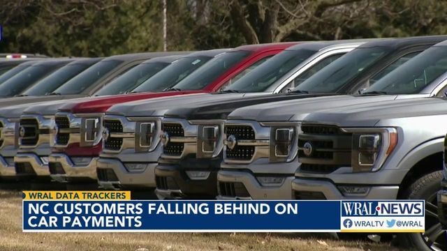 Growing number of NC customers falling behing on car payments