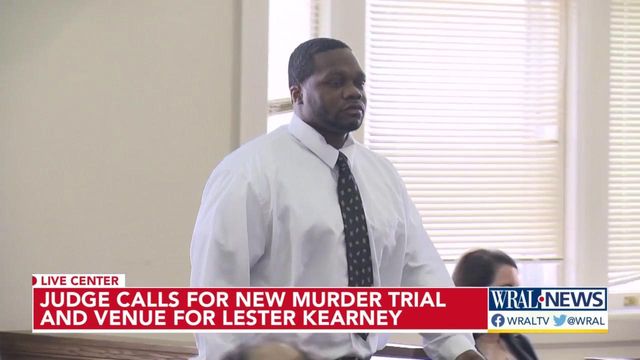 Judge calls for new murder trial and venue for Lester Kearney