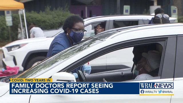Family doctors report seeing increase in COVID-19 cases