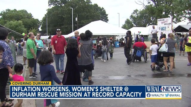 Inflation worsens, women's shelter at Durham Rescue Mission at record capacity