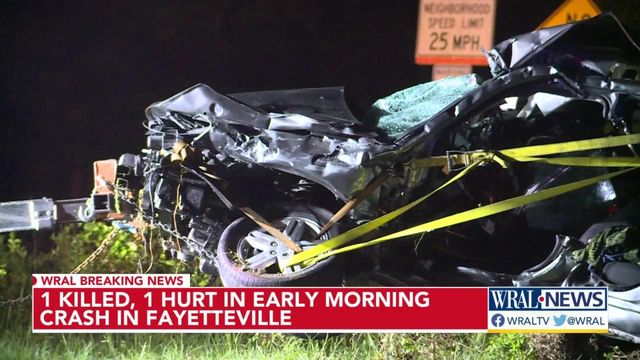 One killed in early morning Fayetteville crash 