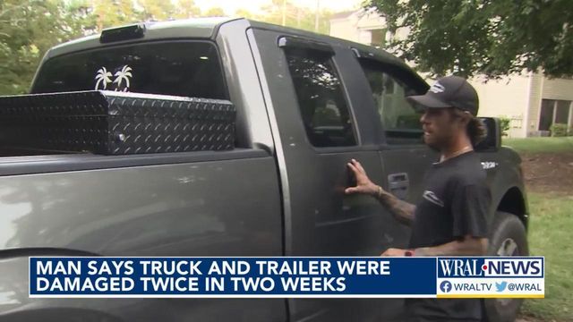 Business owner says truck, trailer broken into in span of 2 weeks
