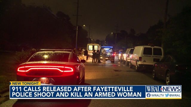 911 calls released after Fayetteville police shoot, kill armed woman