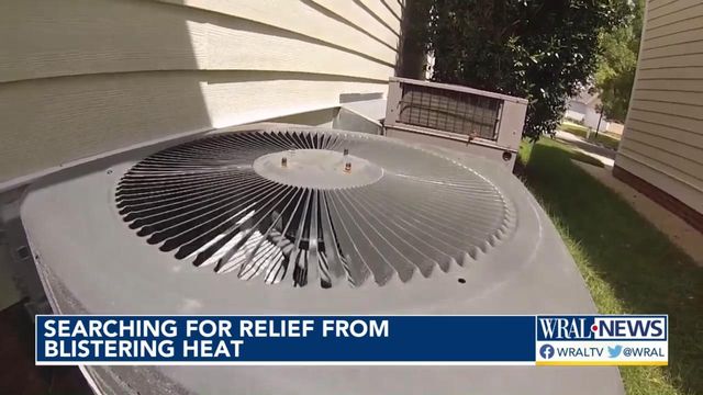 Searching for relief from blasting NC heat 