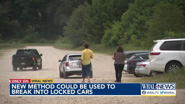 Even locked cars are vulnerable to theft