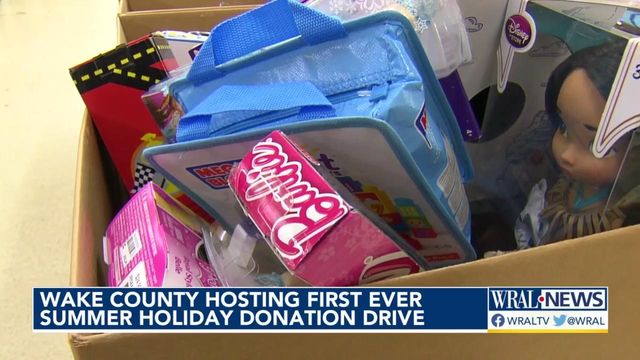 Wake County hosting first-ever holiday donation drive