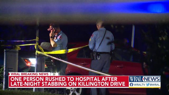 Person taken to hospital after late-night Raleigh stabbing