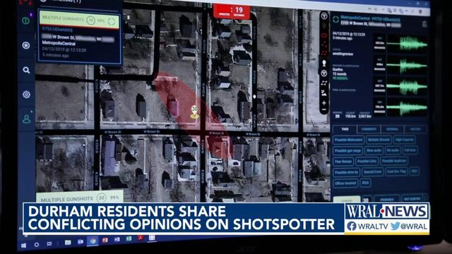 Durham residents share conflicting opinions on ShotSpotter technology