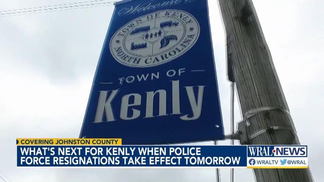 Resignation of entire Kenly police force taking effect on Aug. 2