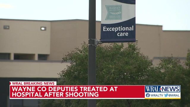 Wayne County deputies treated at hospital after Dudley shooting