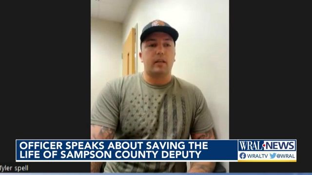 Deputy springs into action when fellow deputy shot in Sampson County 