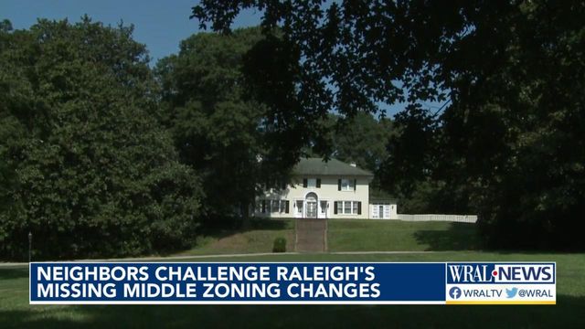 Neighbors challenge Raleigh's 'missing middle' zoning changes to build luxury townhomes