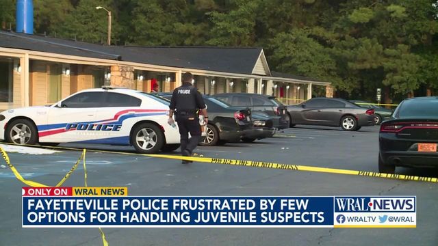 Fayetteville police frustrated by limited options for handling juvenile suspects