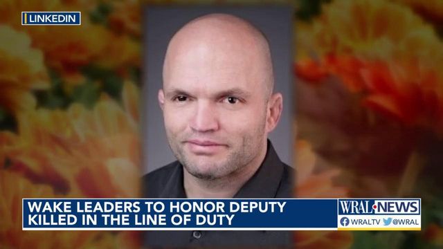 Wake leaders to honor slain deputy 