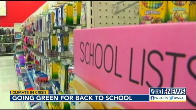 Back-to-school: Tips for saving money while shopping green