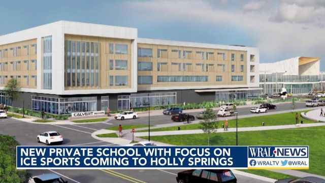 Holly Spring development focuses on private school, ice sports 