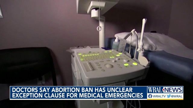Doctors say abortion ban has unclear exception clause for medical emergencies