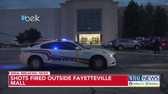 Shots fired outside Fayetteville mall