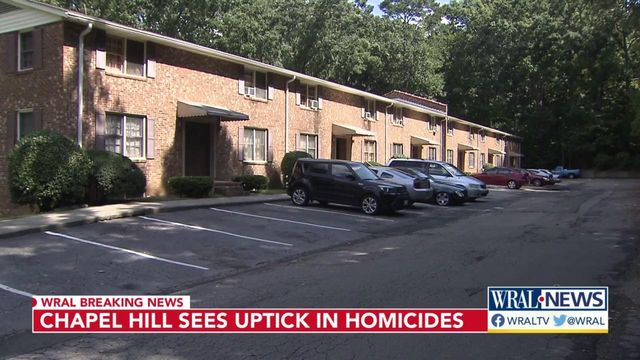 Uptick in homicides reported in Chapel Hill