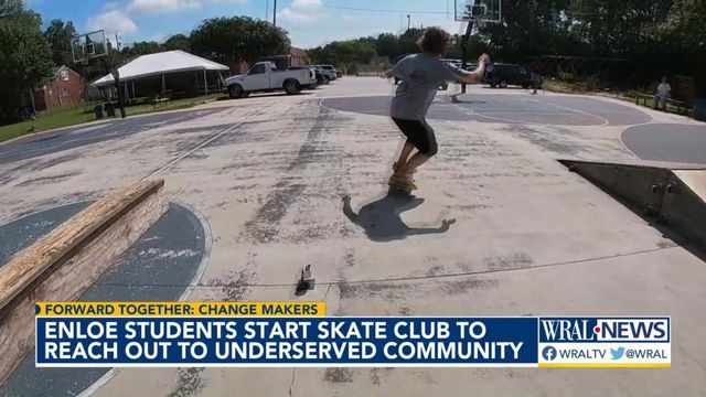 Enloe students start skate club to reach out to underserved community