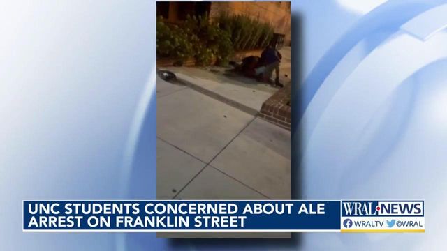 UNC students concerned about ALE arrest on Franklin Street