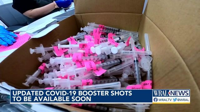 New COVID-19 boosters expected to be available this week to people in NC
