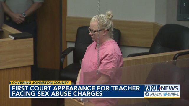First court appearance for teacher facing sex abuse charges