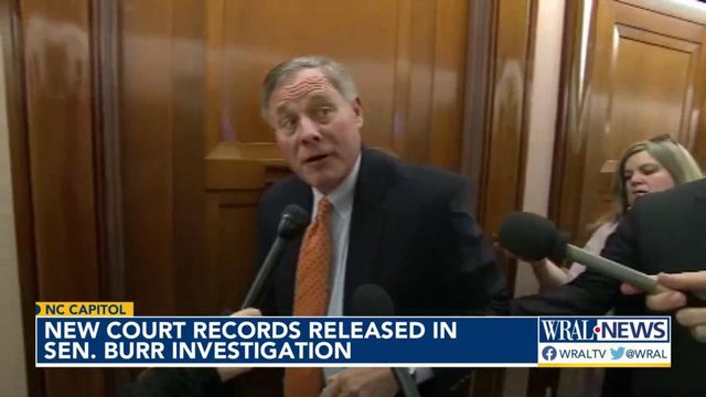New court records released in Senator Burr investigation