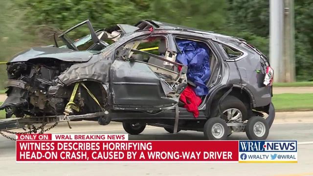 Witness describes head-on crash caused by wrong-way driver