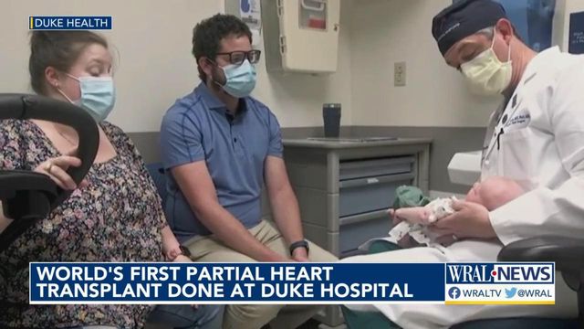 World's first partial heart transplant performed at Duke 