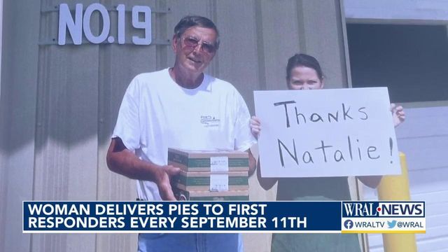 Tarboro woman delivers pies to first responders every 9/11